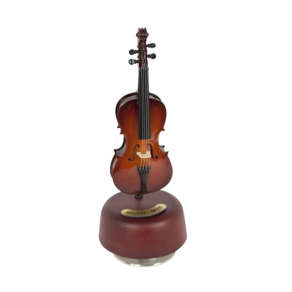 Caja De Musica Mini Violonchelo 20 Cms Dd014