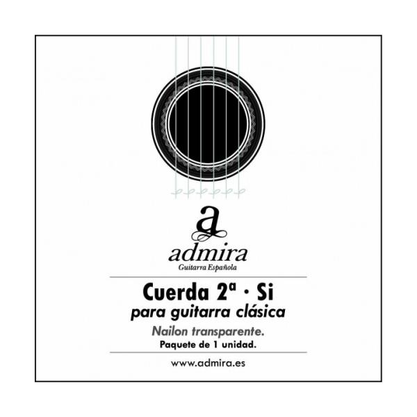 2ª CUERDA ADMIRA PARA GUITARRA CLÁSICA CA502CL