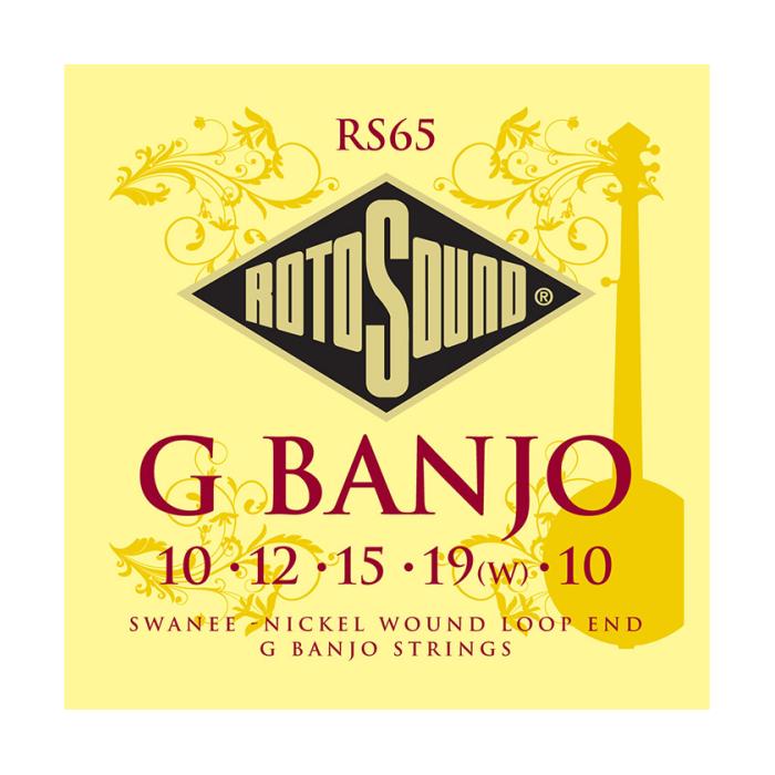 JUEGO DE CUERDAS ROTOSOUND PARA BANJO RS65