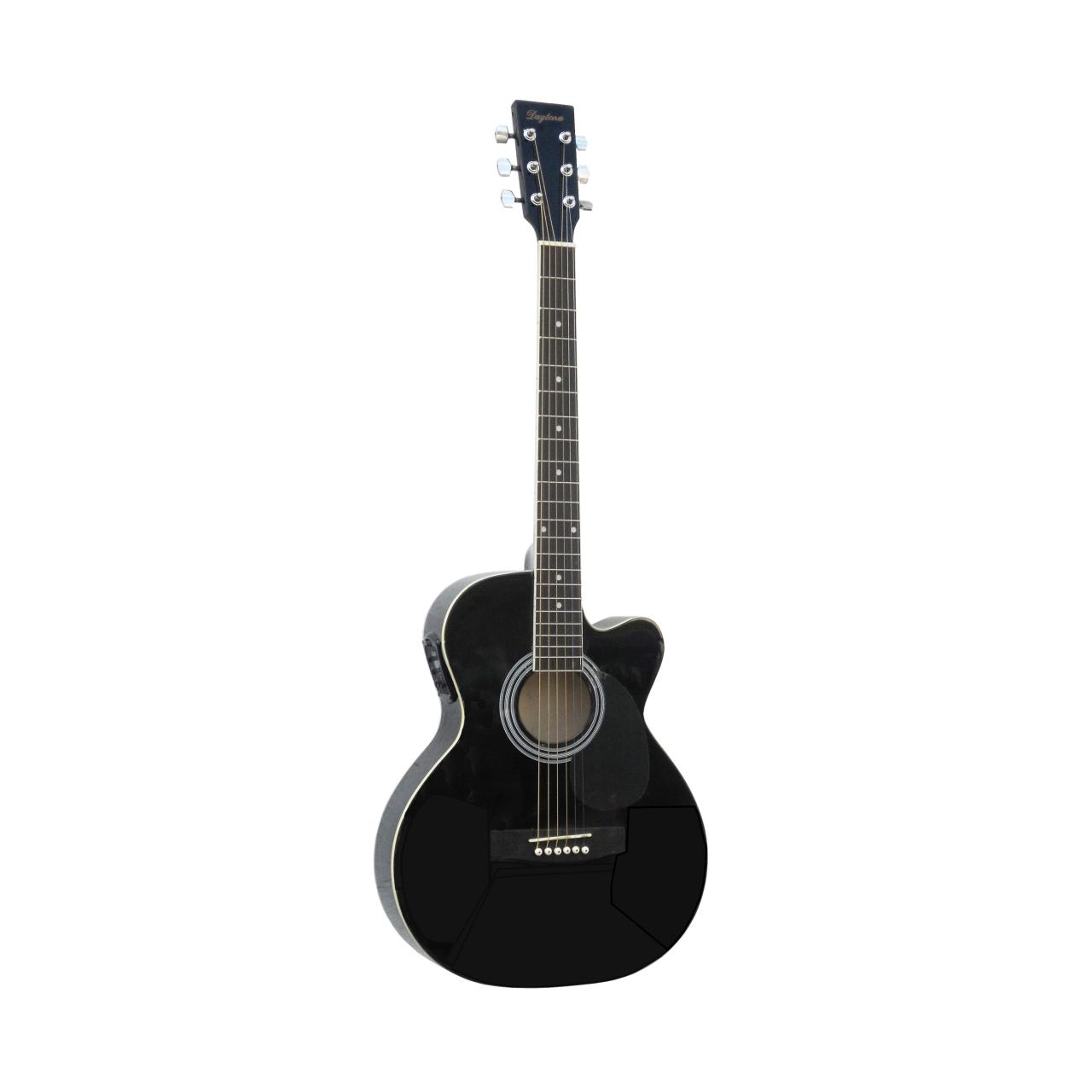 GUITARRA ACÚSTICA ELECTRIFICADA DAYTONA A401CEBK NEGRA