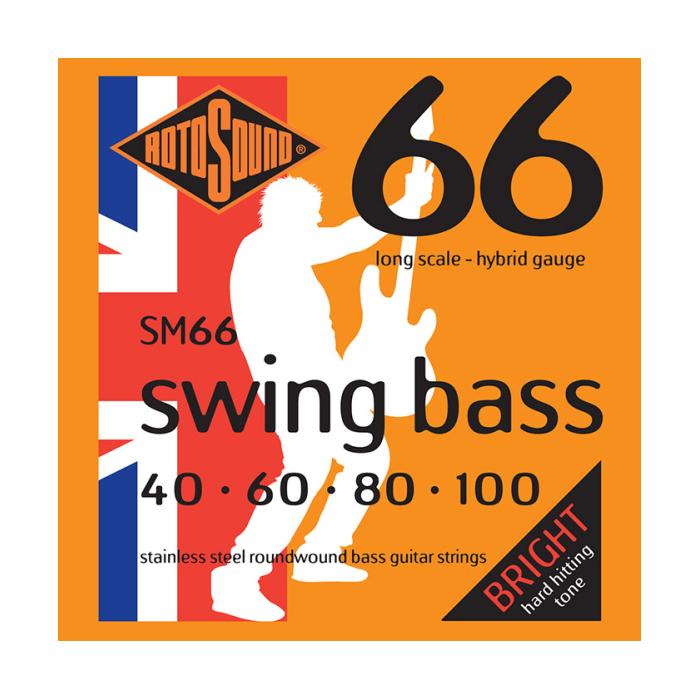 JUEGO DE CUERDAS PARA BAJO ROTOSOUND SWING BASS SM66