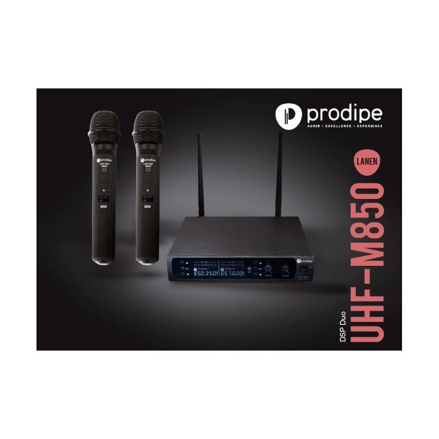 MICROFONO INALÁMBRICO PRODIPE M850 DUO