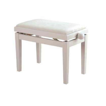 BANQUETA REGULABLE PARA PIANO BLANCO MATE PB007