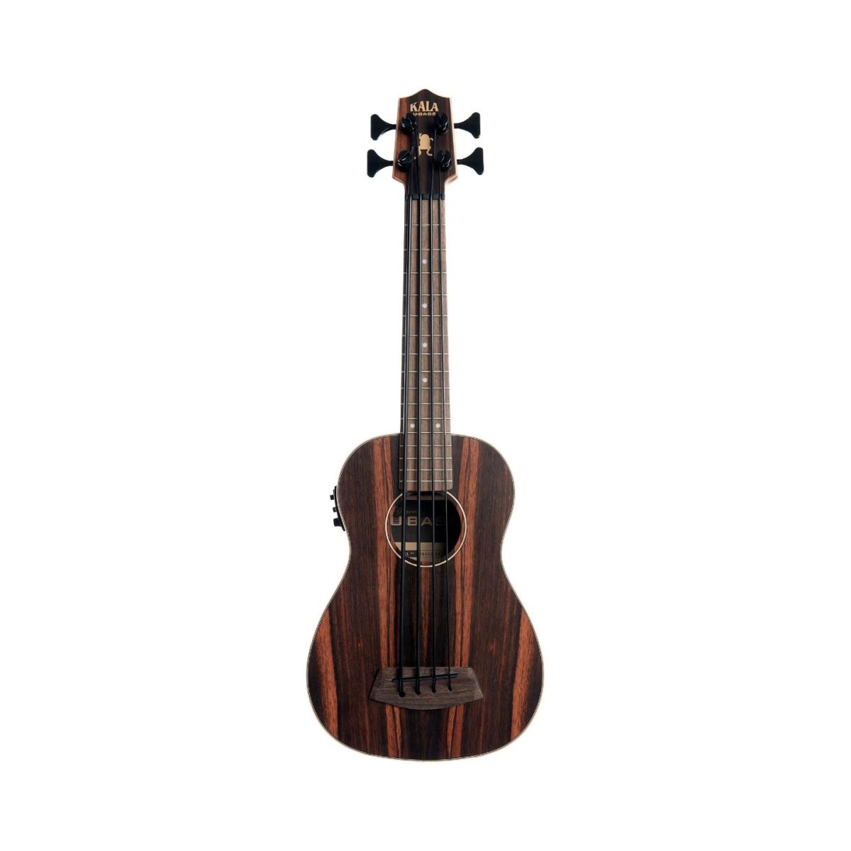 UKELELE KALA U-BASS ELECTRIFICADO ÉBANO SATINADO