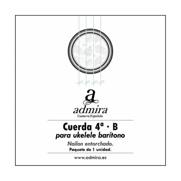 4ª CUERDA ADMIRA PARA UKELELE BARITONO NAILON ENTORCHADO CA504UKB