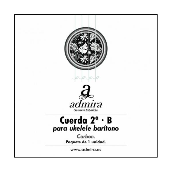 2ª CUERDA ADMIRA PARA UKELELE BARITONO NAILON CARBON CA502UKB