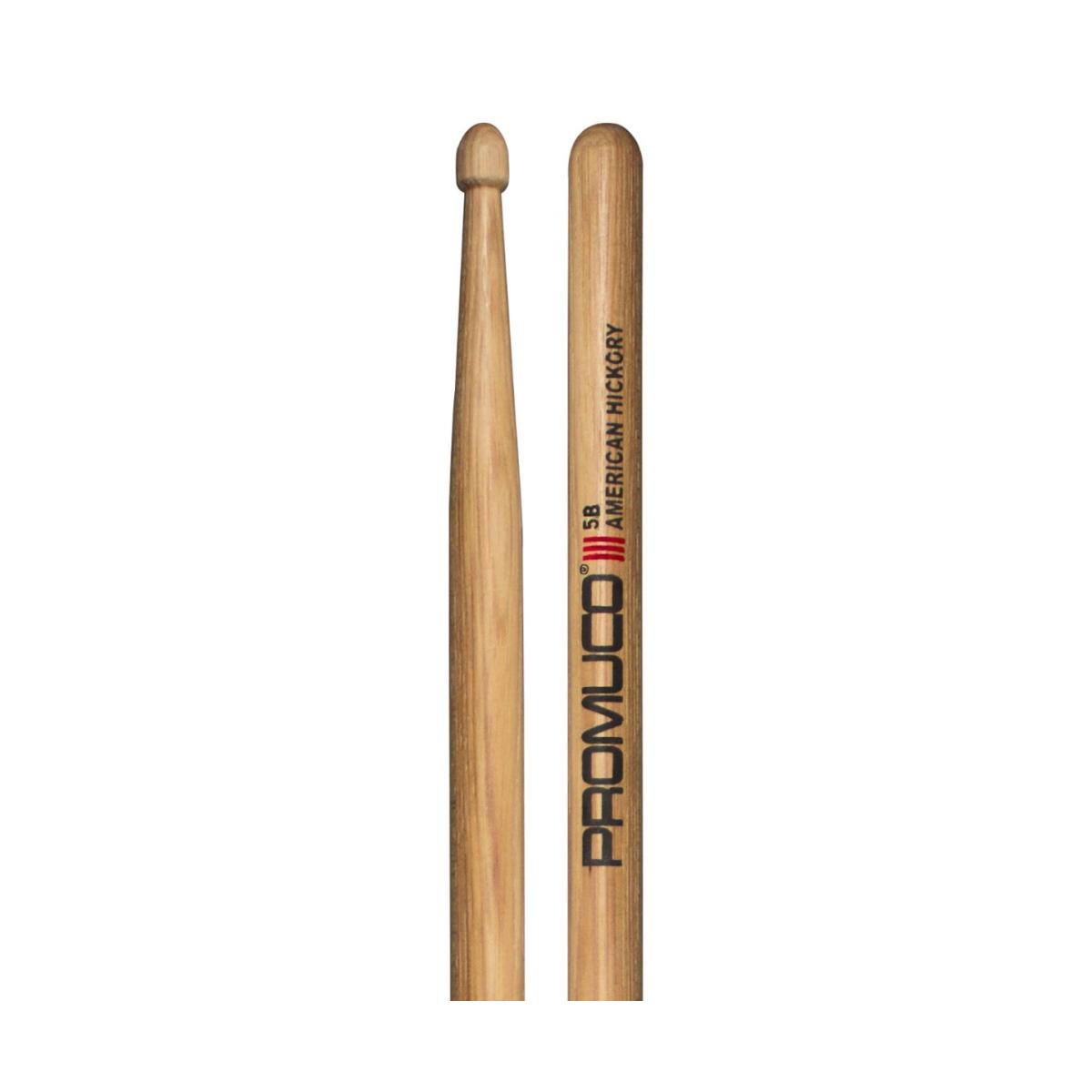 BAQUETAS PROMUCO PREMIUM HICKORY (NOGAL) 5B