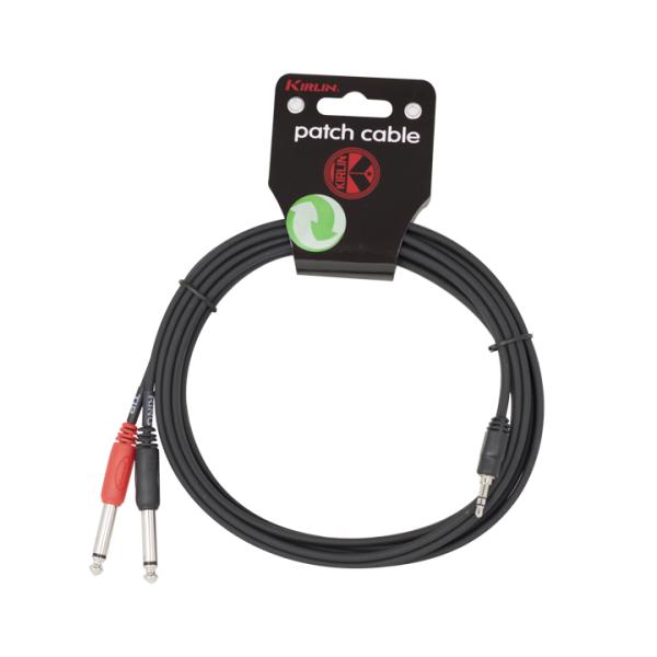 Cable Audio Ye-362-3M Mini Jack M - 2 Jack M